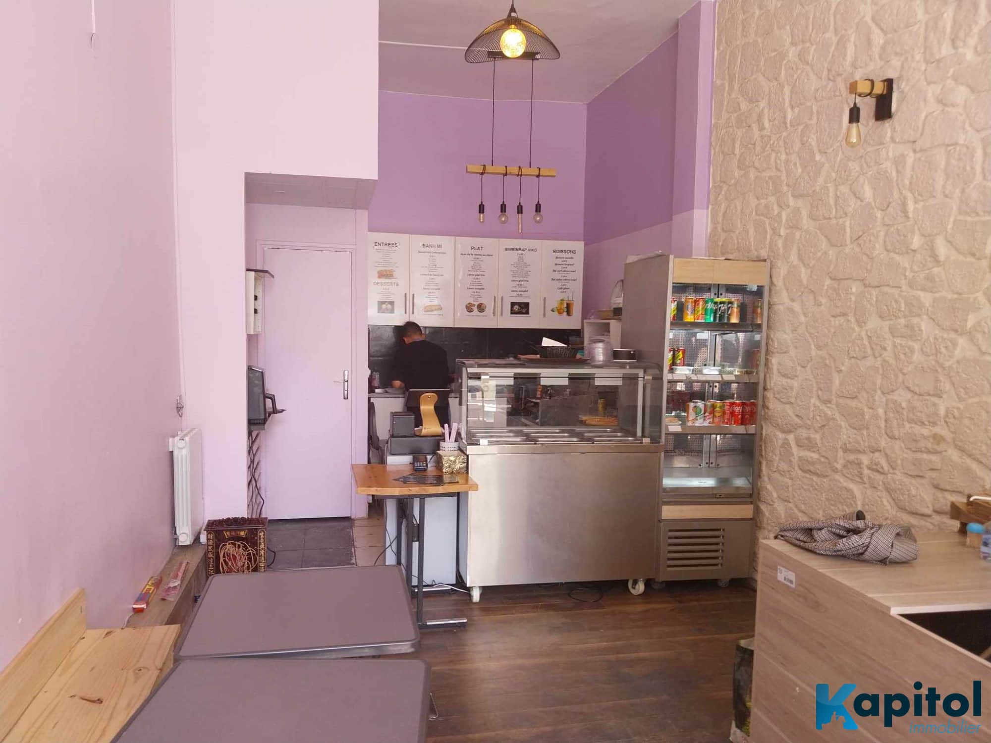 Restaurant rapide · 40 m² · Fonds de commerce — photo 1