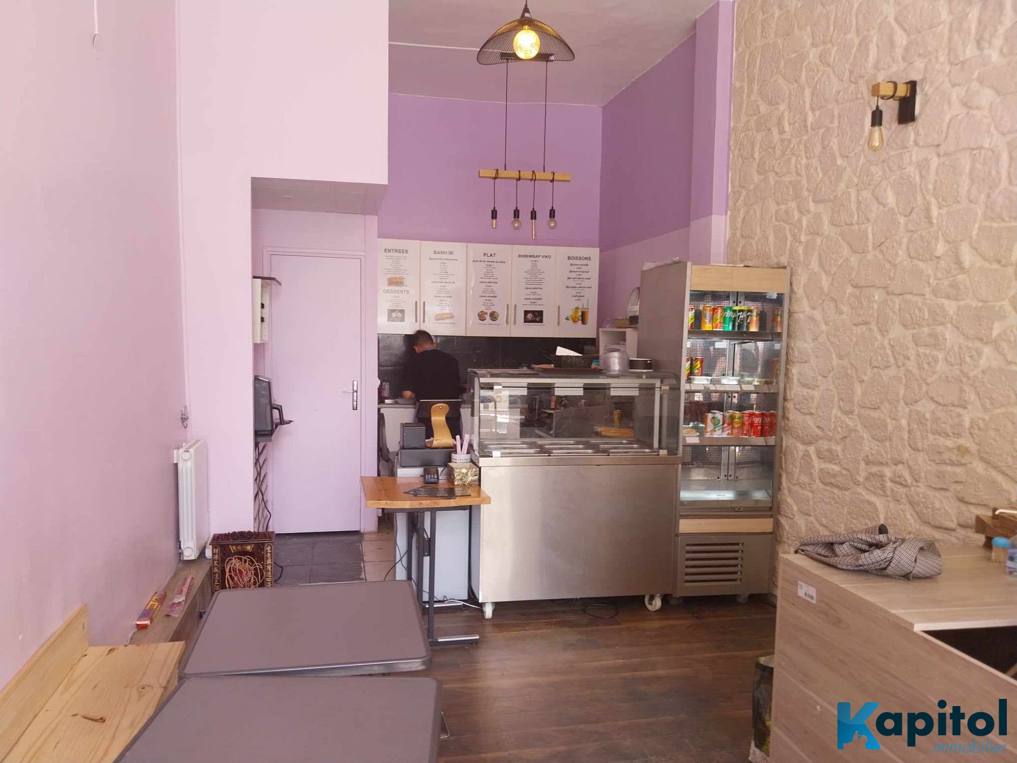Restaurant rapide · 40 m² · Fonds de commerce — photo 1