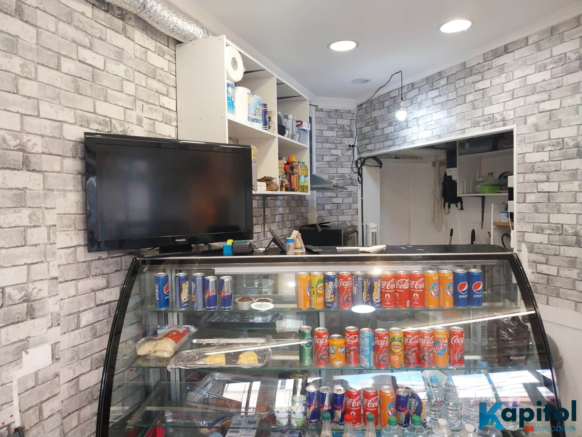 Restaurant rapide · 15 m² · Fonds de commerce — photo 1